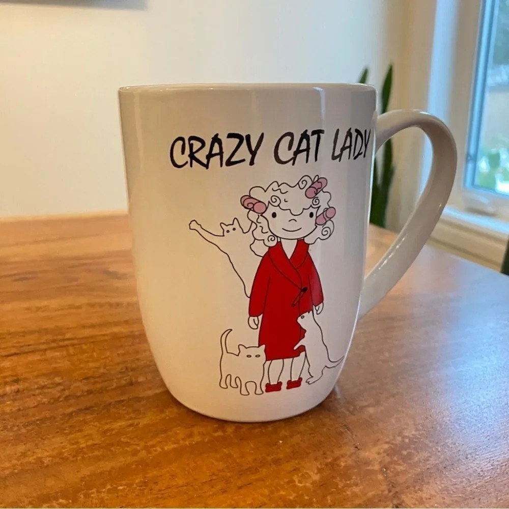 Crazy Cat Lady Super Large Mug 20oz - Picture 6 of 12